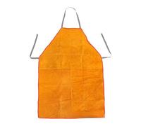 Welding Work Clothing, Leather Welding Work Apron Heat Flame Resistant Protective Clothing for Blacksmith Woodwork Home Improvement Heavy Duty Work(70x100cm Splicing)