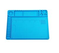Welding Work mats Electronic Repair Two in one Silicone Insulation pad Repair with Magnetic high Temperature Resistant Work pad Table mat