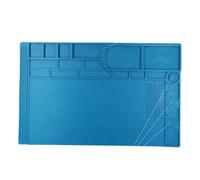 Welding Work mats Super Big Heat Resistant Insulation Repair Pad Soft Silicon Work Pad Hot Air Gun Station Mat for BGA PCB Soldering Repair Tool (Color : 550mmx350mm)