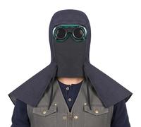 weldingMasque,Face Shield With Neck Shoulder Drape - weldingHelmet Masque,for Grinding Metal Fabrication Designed To Prevent Facial Burns, This weldingHood Ensures Complete Coverage Of The Neck And
