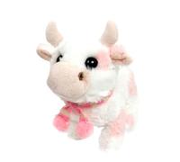 Weldphur Cow Electric Toy, Interactive Walking Cow Plush Toy With Wag Tail, Speaking Plush Cows, Realistic Stuffed Cattle Toys For For Kids, Mooing Cows Toys With Sound For Kids