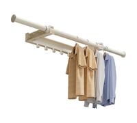 Weldphur Drying Rack | Clothes Rack Space Saving,Heavy Duty Hanger Clothesline for Indoor Room Door Towel Closet Outdoor Garment Balcony