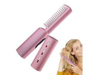 Weldphur Electric Comb Hair Straightener,USB Charging Lightweight Tool | Straight Hair Combs,for Women Wigs Home Travel Indoor Outdoor Salons Dormitories