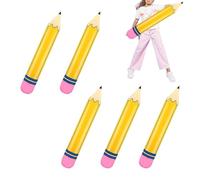 Weldphur Inflatable Pencil - 27in Background Decorations - Blow up Pencil School Balloons,for Kindergarten Graduation Welcome Party Classroom Holiday Birthday Celebration
