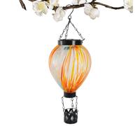 Weldphur Solar Hot Air Balloon Lantern - Garden Decor Lamp - Festive Lawn Lights - for Homeowners Garden Holiday Decorators Landscape Artists Party Hosts Pathway Backyard Fence Porch Wedding