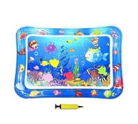 Weldphur Water Mat for Cats | 25.98x18.5 inches Inflatable Water Pad for Cats | Cooling Waterproof Interactive Tray Non-Slip Cushion Scratcher for Outdoor Travel Puppy Kitten