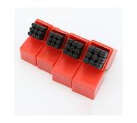 WELDRIC Letter Number Stamp Set 9 pcs/Set Craft Stamping Tools Steel Stamp Kits with Storage Box Metal Leather Engraved Handmade Carving Tool(5mm Digital Set)