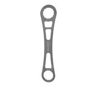 WELDTITE 46mm & 41mm Bottom Bracket Spanner, Steel Tool | Dual-Function Design, Extra-Long Handle for Leverage, Precision-Fit Splines, Compatible with SRAM & Shimano Bottom Brackets