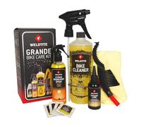 WELDTITE 6-in-1 Grande Bike Care Kit, Complete Cleaning & Maintenance Set