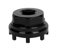 WELDTITE 8 Notch BB Lockring Remover for Bikes - 25mm Socket 1/2" Drive, Tool for ISIS, Shimano & Bosch Lockrings (Pack of 1)