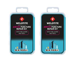 WELDTITE Airtite Bike Tyre Puncture Repair Kit for Inner Tubes Effective a
