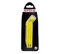 Weldtite Cyclo Glass Nylon Reinforced Tyre Levers Yellow X 3
