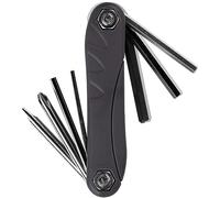 WELDTITE CYCLO Multi Tool - Includes 2 mm, 3 mm, 4 mm, 5 mm & 6 mm Hex and Flat & Phillips Screwdrivers - Suitable for Bike Maintenance