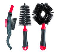 Weldtite Dirtwash Bike Cleaning 3 Brush Set - Black