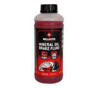 WELDTITE CYCLO Mineral Oil Brake Fluid - for bike bicycle hydraulic disc brake maintenance - 1L