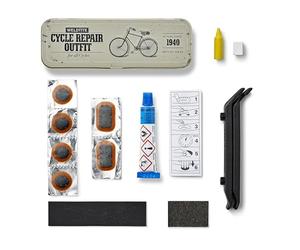 Weldtite Retro Vintage Puncture Repair Kit with Tools, beige, 01075