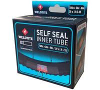 WELDTITE Self Sealing Bike Inner Tube - Superior Puncture Protection - 700c x 38c - 60c / 29" x 1.9-2.35, Schrader Valve
