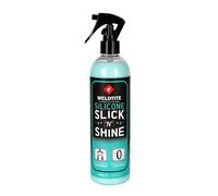 WELDTITE Silicone Slick ‘N’ Shine Spray Bottle - Tyre Dressing & Suspension Lubricant for Bikes, 400 ml