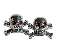 Weldtite Skull & Crossbones Valve Caps (2)