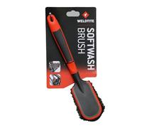 WELDTITE Softwash Brush | Soft Nylon Bristles, Non-Slip Grip Handle, Ergonomic Design, Durable, Gentle Cleaning for Frames, Wheels, & Chains
