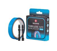 Weldtite Tubeless 19 Mm X 10 M + 2 Valves 55 Mm Repair Kit One Size Multicolor