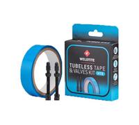Weldtite Tubeless 24 Mm X 10 M + 2 Valves 55 Mm Repair Kit Clear One Size Multicolor