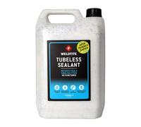 WELDTITE Tubeless Sealant, 5 L, Syringe Included | Ammonia-Free, Hypoallergenic Formula, Easy Application, Prevents Punctures, Reliable Protection for All Bike Tires
