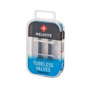Weldtite Tubeless Valves Kit Presta 55mm Mountain Road Bikes Pair