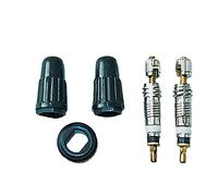 Weldtite Valve Core and Caps Kit (for Presta Valves) - One Colour , Presta STD Valve