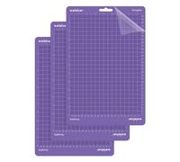 Welebar 8.5"x12" Cutting Mats for Cricut Joy Xtra, 3 Pack Strong Adhesive Non-Slip Cut Mat for Sewing Quilting Crafts