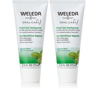 WELEDA 6400 (UK) Plant Gel Toothpaste 75ml (Pack of 2)