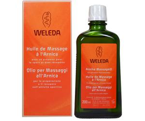 Weleda Arnica Massage Oil warming massage oil with arnica 200 ml