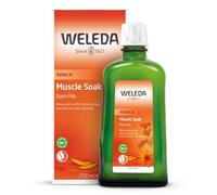 Weleda Arnica Muscle Soak 200 ml | Arnica flower extract, Birch leaf extract, Post-exercise recovery, Soothes aching muscles, Aromatic bath concentrate