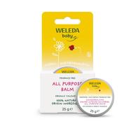 Weleda Baby All Purpose Balm, Baby Balm, Calendula Balm, Recommended by Midwives, Fragrance Free, Dermatologically Tested, Gentle Protection, 100% Certified Natural, 25g