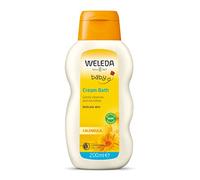 Weleda Baby Cream Bath, Baby Wash, Baby Bath, Kids Shampoo & Wash, Sensitive Calendula, Dermatologically Tested, 100% Certified Natural, 200ml