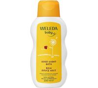 Weleda Baby Good Night Baby Bath, Bath Soak with Organic Calendula & Lavender,