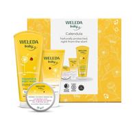 Weleda Baby Set, 3in1 Baby Skin Care Gift Set, Dermatologically Tested, 100% Certified Natural, Shampoo & Body Wash + All Purpose Balm + Nappy Cream