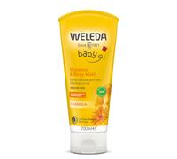 Weleda Baby Shampoo & Body Wash w. Calendula, Sensitive Kids Shampoo & Baby Bath Wash, Baby Face Wash & baby Shower Cream in One, by Weleda Baby Skin
