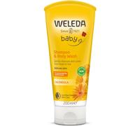 Weleda Baby Shampoo Wash w. Calendula Sensitive Kids Shampoo Baby Bath Wash Baby Face Wash baby Shower Cream in One by Weleda Baby Skincare 200ml