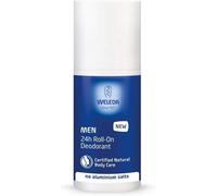 WELEDA Bio Men 24h roll-on deodorant, natural cosmetics deodorant with a...