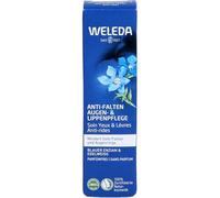 Weleda Collagen Boost Eye Cream Blue Gentian Edelweiss 10 mL Vegan | Reduces deep wrinkles dark circles puffiness, Olive leaf extract protects soothes, Hydrates nourishes intensively
