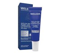 Weleda Contouring Eye & Lip Cream with Blue Gentian & Edelweiss, Natural Collagen+ Active Complex, Reduces Wrinkles & Dark Circles, Fragrance Free, Vegan, 10ml