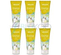 Weleda Energy Shower Gel Ginger - 200ml (Pack of 6)