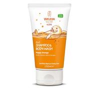 Weleda Kids Shampoo and Body Wash 2in1, Kids Shampoo, Kids Body Wash, Happy Orange, Dermatologically Tested, 100% Certified Natural, Organic, Vegan,1