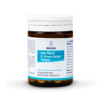 Weleda Low Mood & Stress Relief Tablets, Mild Symptons associated with Stress, Homeopathic Medicinal product, Vegan, 80 Tablets