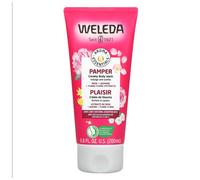 Weleda, Pamper, Creamy Body Wash, Rose, Jasmine, Ylang Ylang Extracts