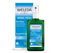 WELEDA Sage 12H Deodorant Spray 100ml | 12-hour protection, Sage & tea tree oils, Neutralises odour bacteria, Aluminium & phthalate-free, Recyclable glass bottle