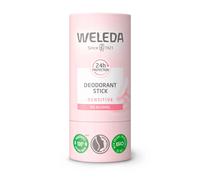 Weleda Sensitive Deodorant Stick 24h Protection Alcohol Aluminium Free 50 g | Shea butter sunflower seed wax, Mimosa orange blossom amyris scent, Plastic-free paper tube