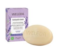 Weleda Shower Bar Solid Body Wash Lavender Vetiver 75 g Vegan Biodegradable | Shea butter plant-based glycerin, Lasts as long as 300 mL liquid wash, Packaging 55% recycled