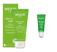 Weleda Skin Food Light Moisturiser for Dry Skin 75 ml & Skin Food Lip Balm, 8ml